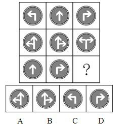 图形推理71-80:2014年天津公务员考试行测真