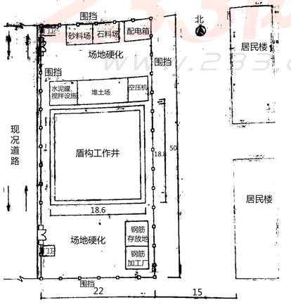 ��������
����ĳ�����ܹ���������ƽ��ߴ�Ϊ18.6m*18.8m����28m��λ��ɰ��������ʯ�ز㣬����ˮ����Ϊ�ر�����2