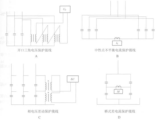 双星形电容器组的中性点连接线的长期允许电流不应小于电容器组额定