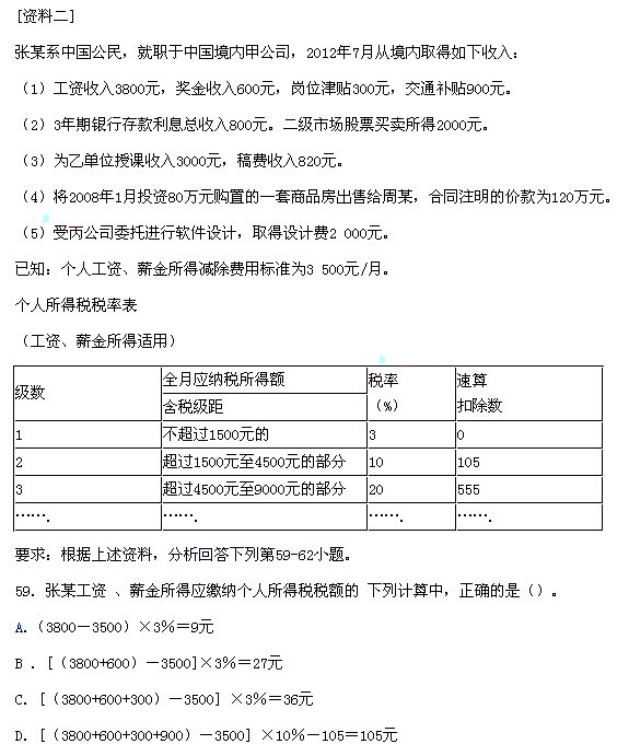 2012年初级会计职称考试《经济法基础》真题